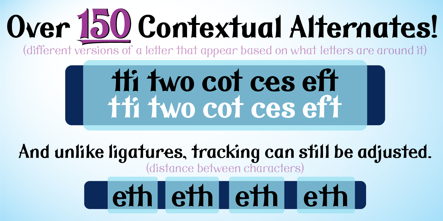 Ace Attitude Thin Font preview